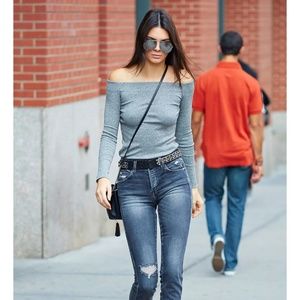 H&M off shoulder sweater